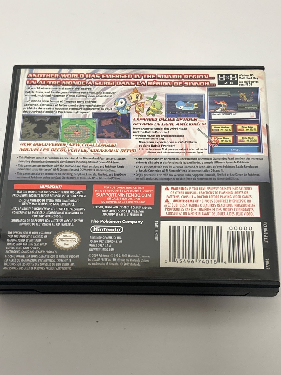 Pokemon Platinum Version photo 6