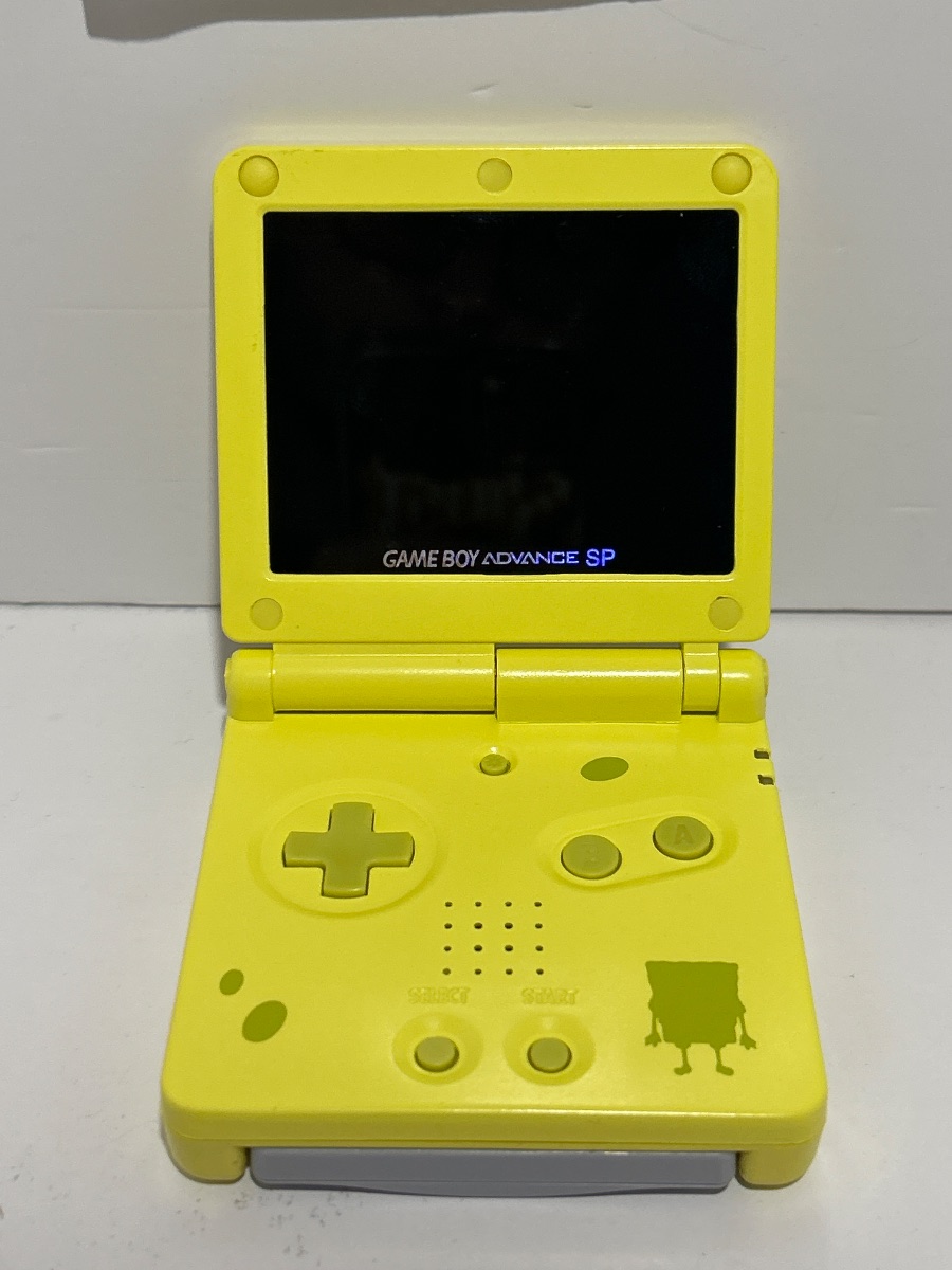 Game Boy Advance SP Spongebob Squarepants IPS V4 photo 2
