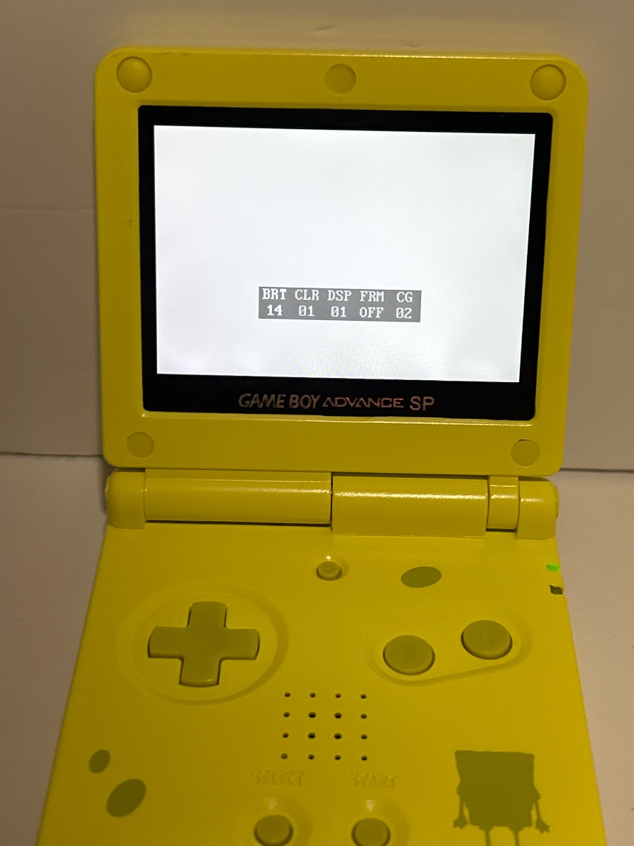 Game Boy Advance SP Spongebob Squarepants IPS V4 photo 6