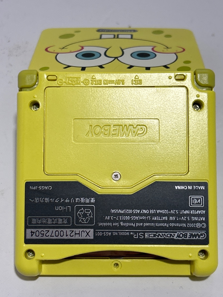 Game Boy Advance SP Spongebob Squarepants IPS V4 photo 12