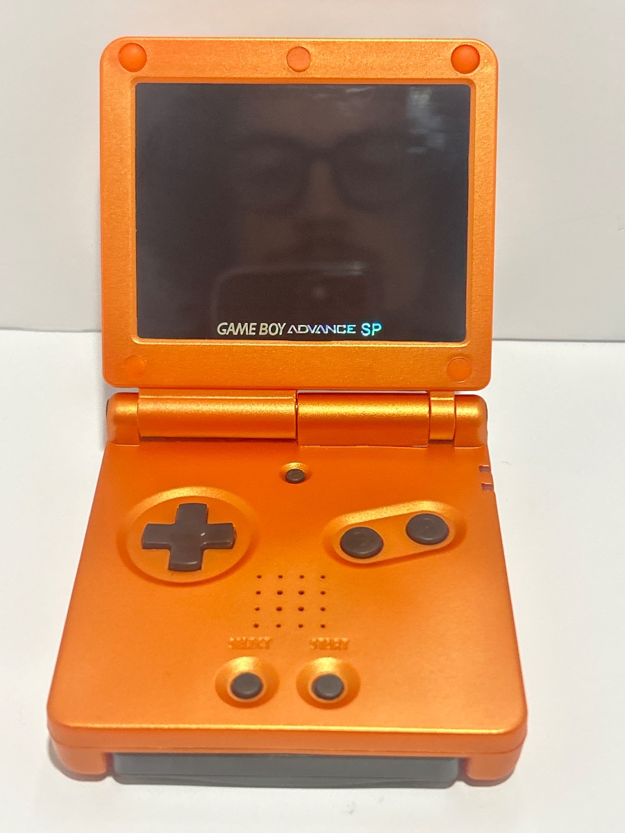 Nintendo Game Boy Advance SP Pokémon Charizard IPS v4 USB C 850mAh Mod photo 2
