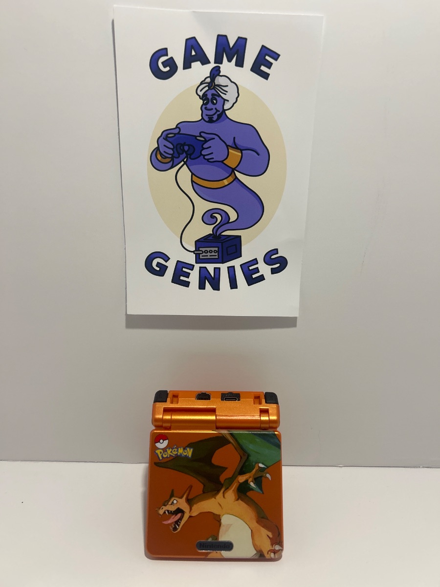 Nintendo Game Boy Advance SP Pokémon Charizard IPS v4 USB C 850mAh Mod photo 10
