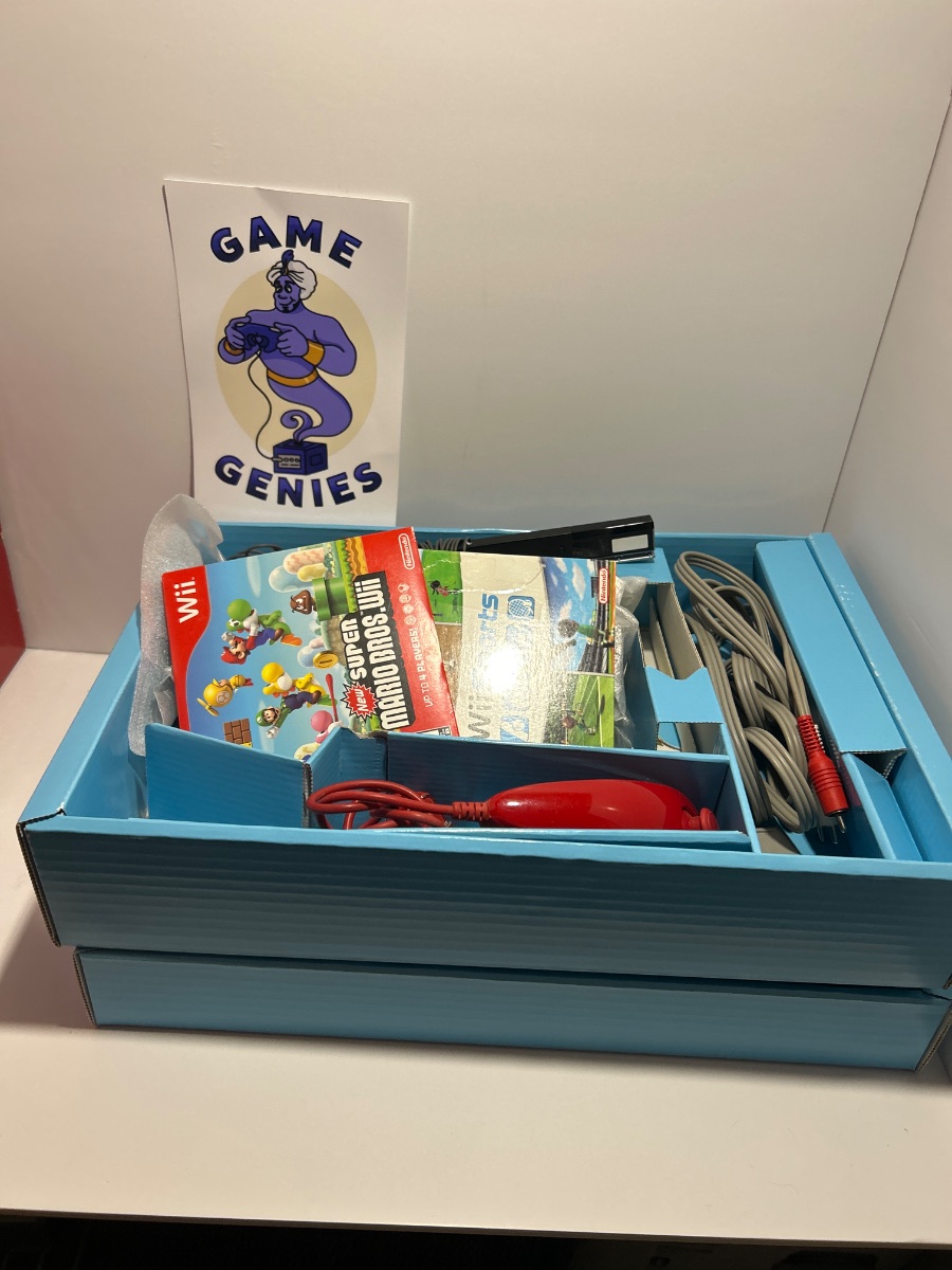 Nintendo Wii 25th Anniversary Red Console Bundle with New Super Mario Bros. Wii and Wii Sports photo 8