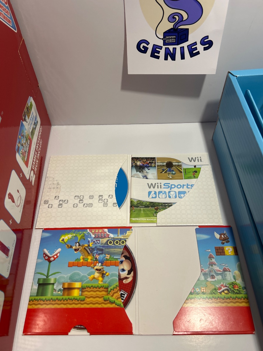 Nintendo Wii 25th Anniversary Red Console Bundle with New Super Mario Bros. Wii and Wii Sports photo 12