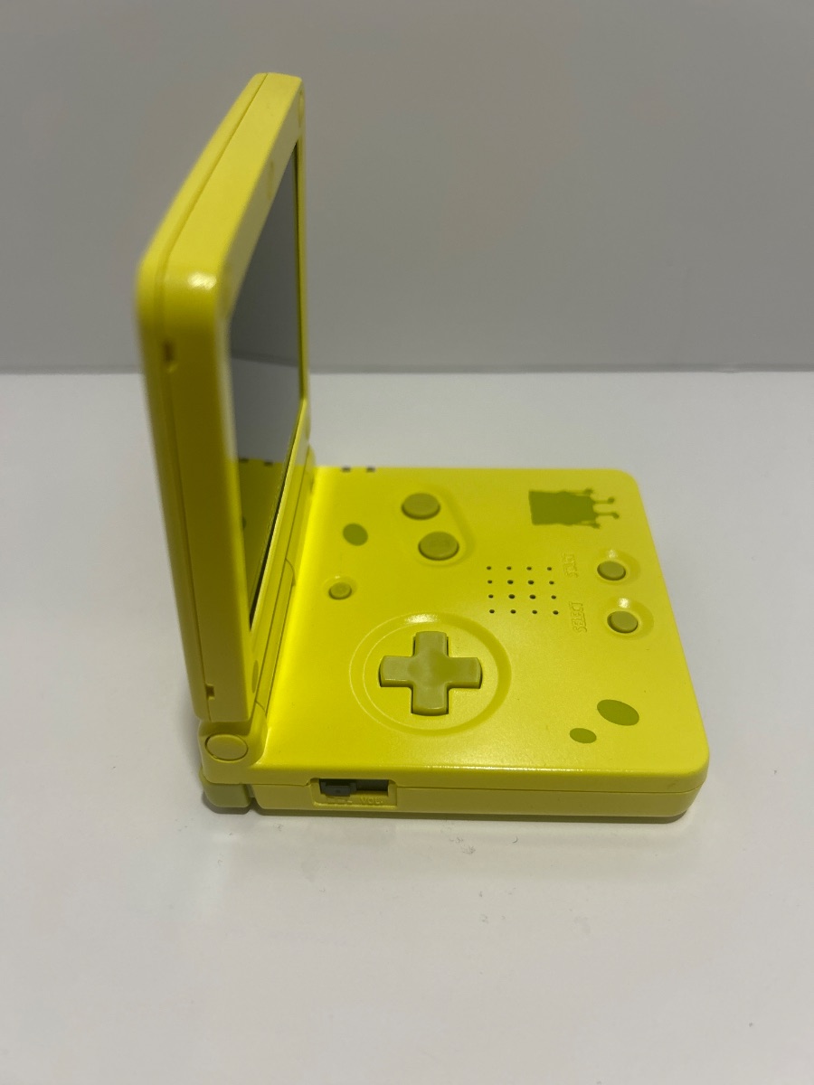 Game Boy Advance SP Spongebob Squarepants IPS v4 Mod Reshell photo 4