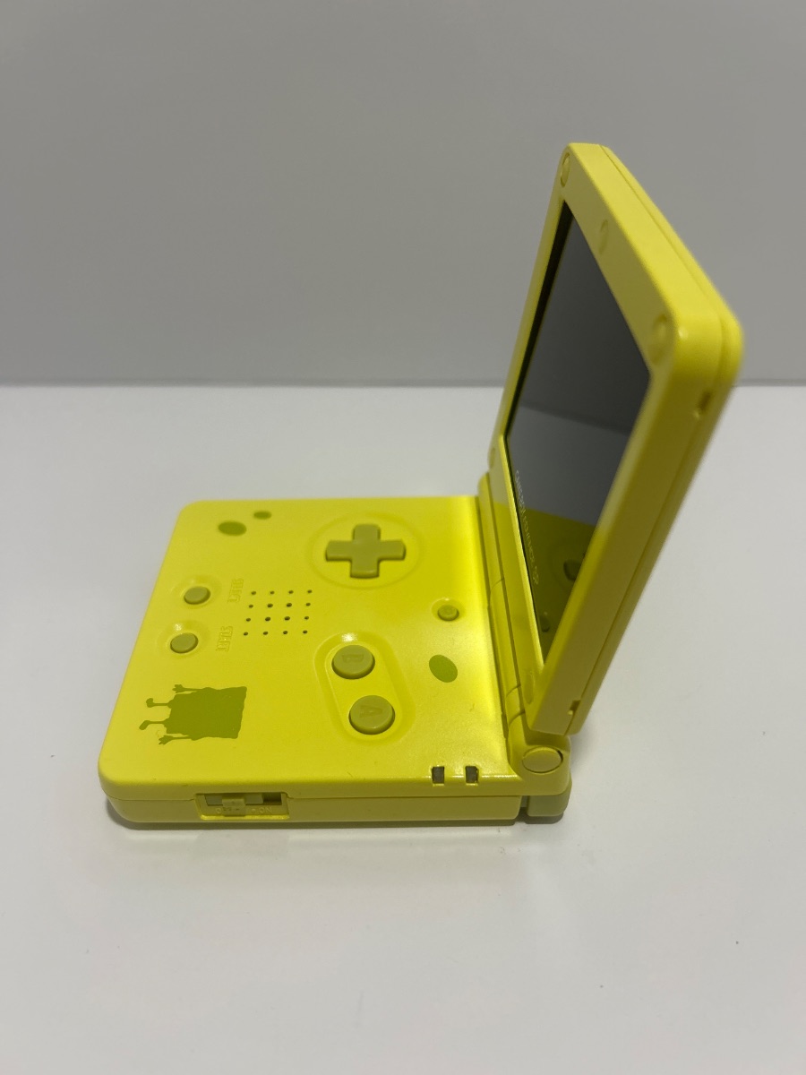Game Boy Advance SP Spongebob Squarepants IPS v4 Mod Reshell photo 5