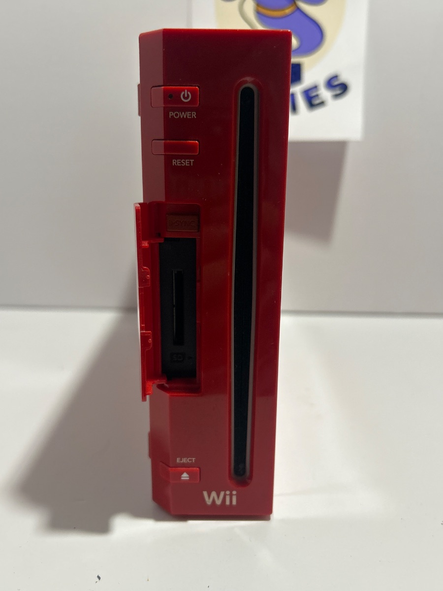 Nintendo Wii Console (Red) photo 8