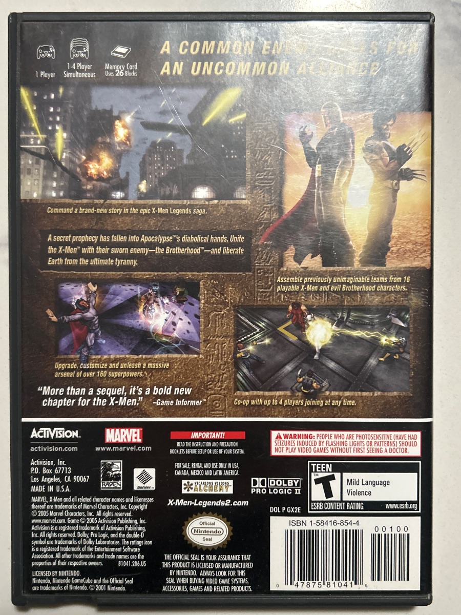 X-Men Legends II: Rise of Apocalypse photo 4